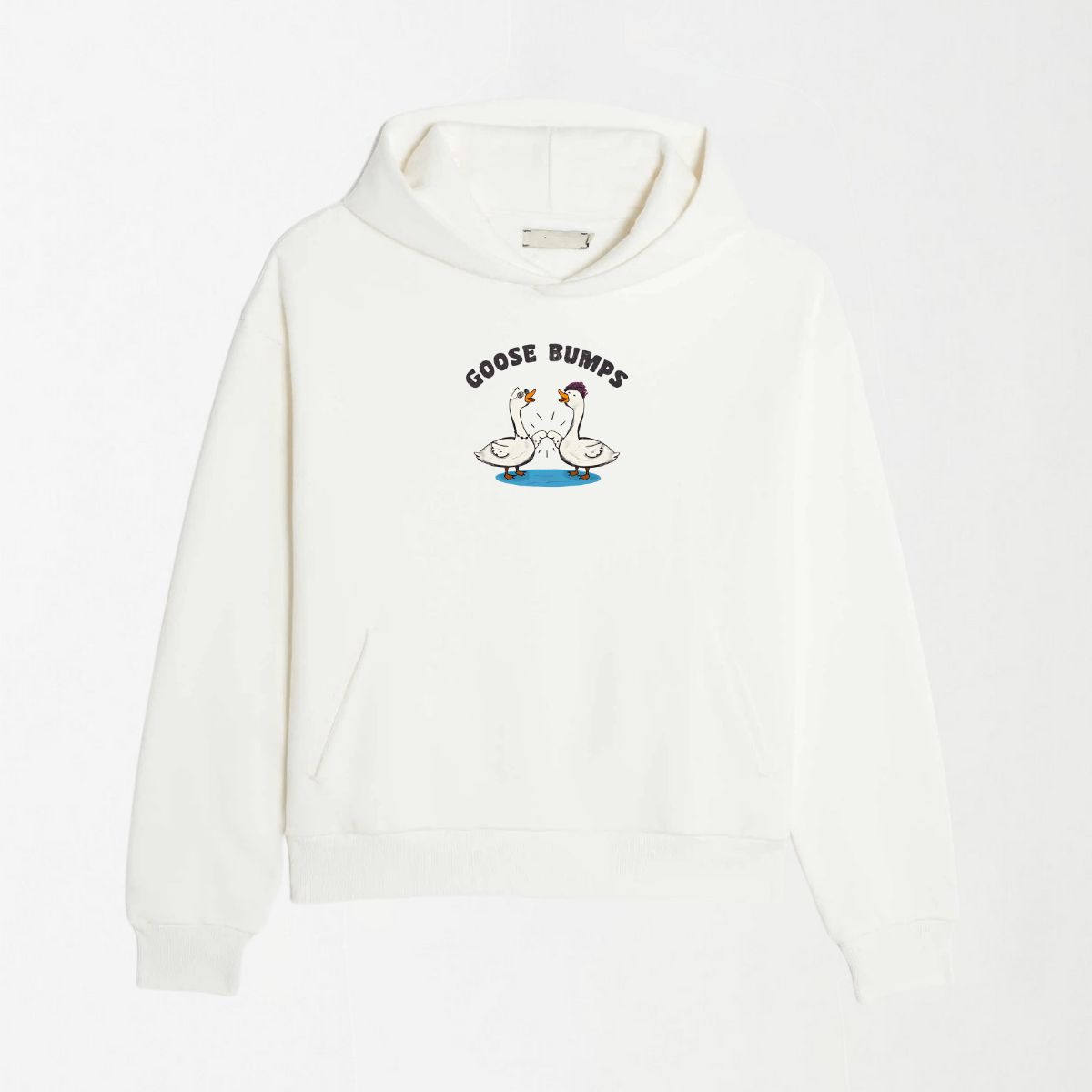 Goosebumps Duck - Graphic Hoodie S - Premium Unisex | LEKSI Pakistan