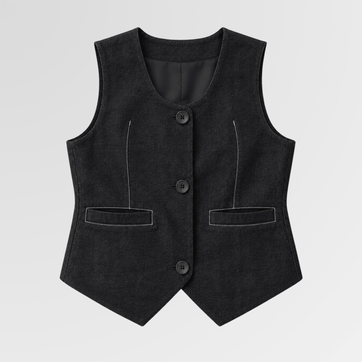 Graphite Waistcoat & Wide-Leg Pants Set XXS - Premium Unisex | LEKSI Pakistan