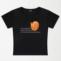 Grateful Orange Y2K Baby Tee XXS - Premium Unisex | LEKSI Pakistan