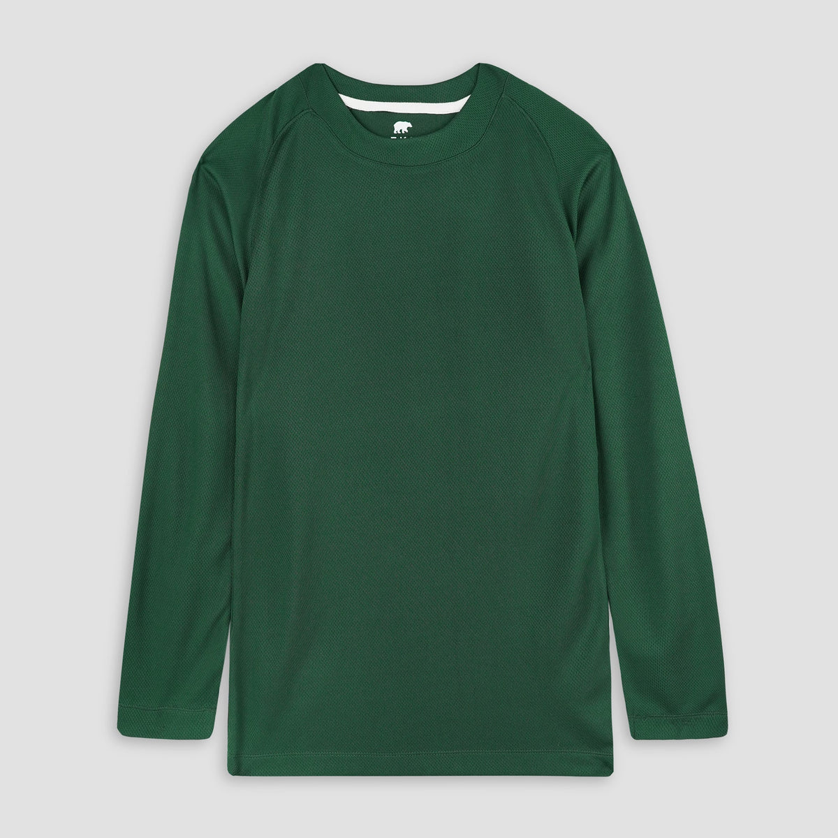Green Long-Sleeved Activewear Shirt S - Premium Unisex | LEKSI Pakistan