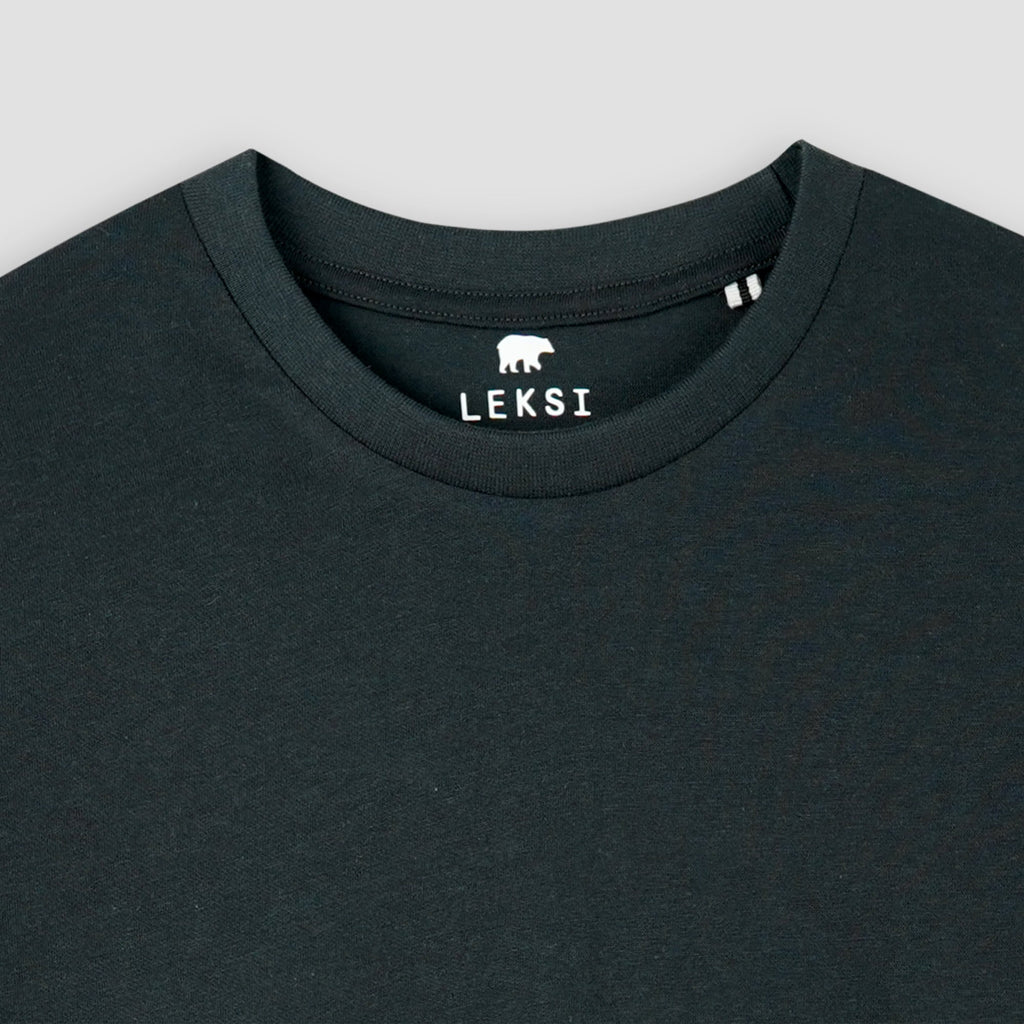 Grey - Plain Round Neck Unisex T-Shirt XXS - Premium Unisex | LEKSI Pakistan