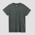 Grey V - Neck T-Shirt XS - Premium Unisex | LEKSI Pakistan