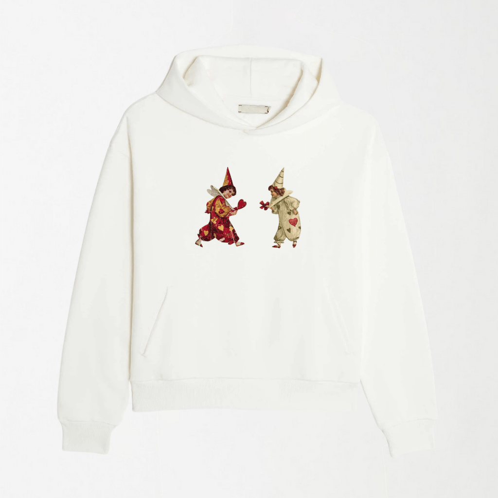 Heart Bow Knot Kids - Graphic Hoodie S - Premium Unisex | LEKSI Pakistan