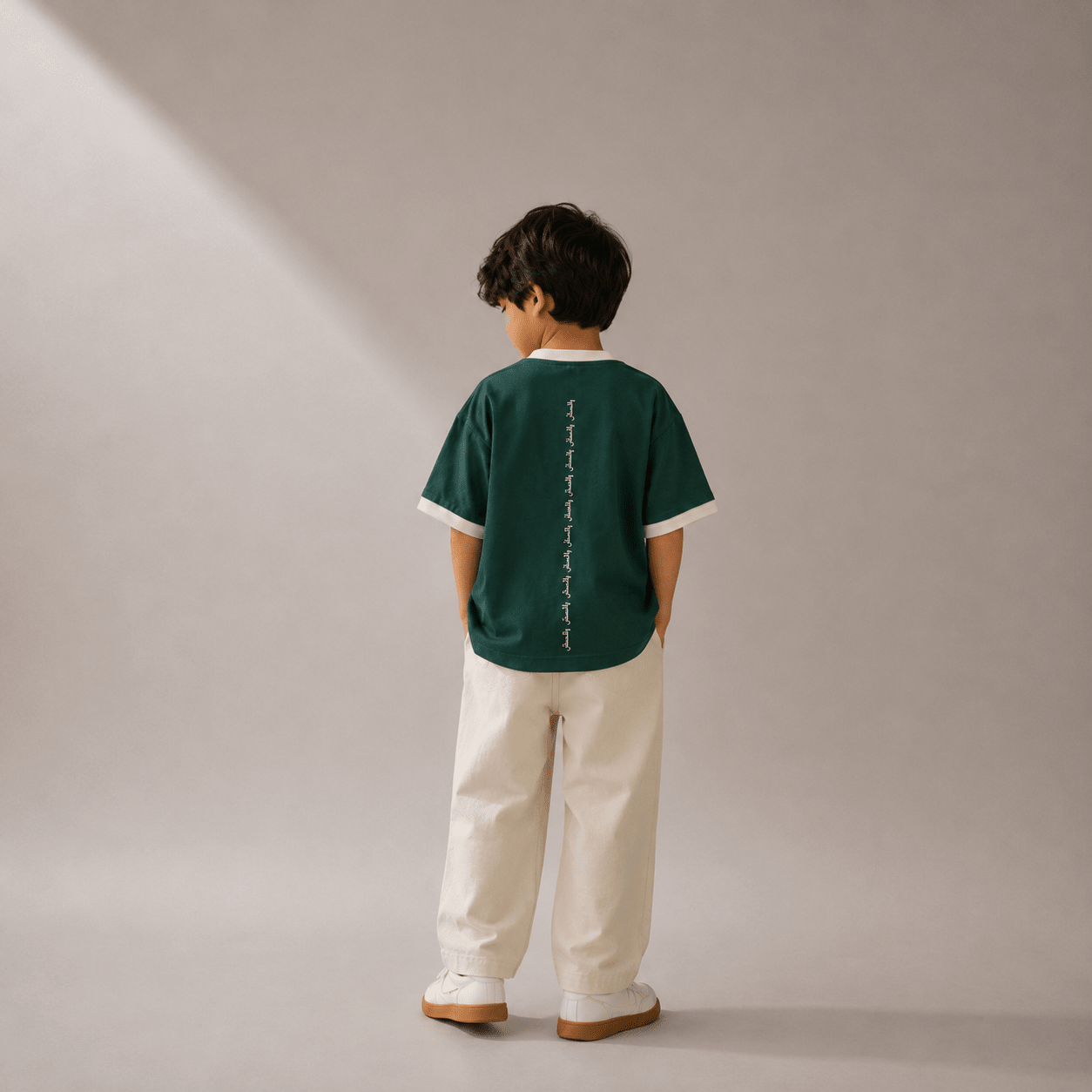 Heritage 1947 Collegiate Ringer Kids Tee 2-3 Years - Premium Unisex Graphic T-Shirt | LEKSI Pakistan