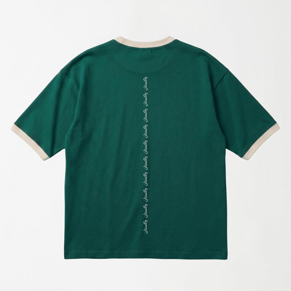 Heritage 1947 Collegiate Ringer Tee S - Premium Unisex Graphic T-Shirt | LEKSI Pakistan