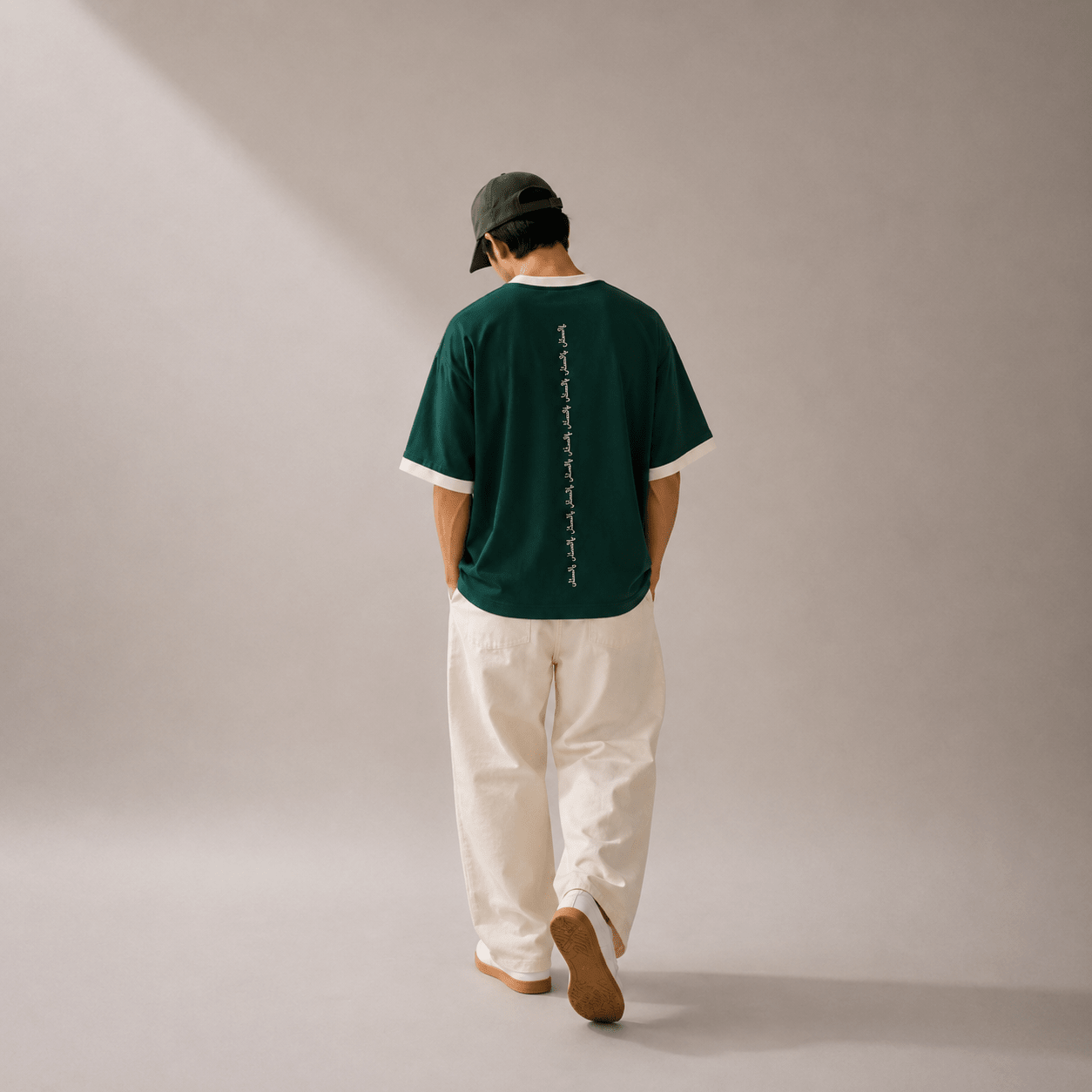 Heritage 1947 Collegiate Ringer Tee XS - Premium Unisex Graphic T-Shirt | LEKSI Pakistan