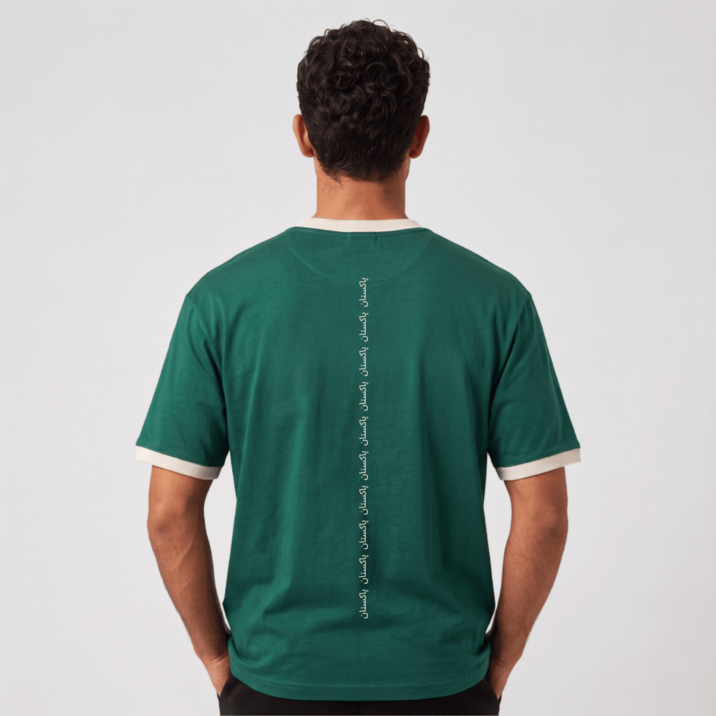 Heritage 1947 Collegiate Ringer Tee XS - Premium Unisex Graphic T-Shirt | LEKSI Pakistan