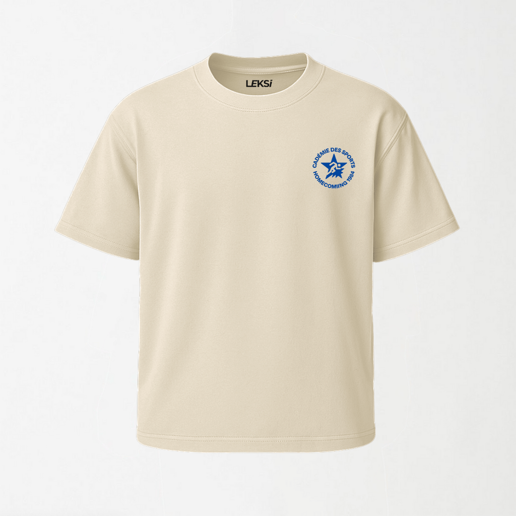 Homecoming 1984 - Round Neck Unisex T Shirt S - Premium Unisex Graphic T-Shirt | LEKSI Pakistan