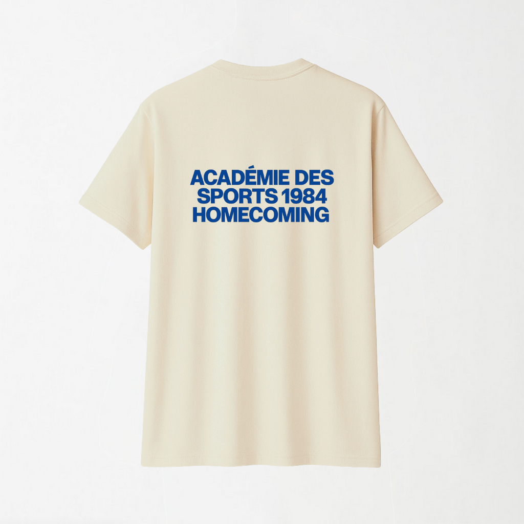 Homecoming 1984 - Round Neck Unisex T Shirt S - Premium Unisex Graphic T-Shirt | LEKSI Pakistan