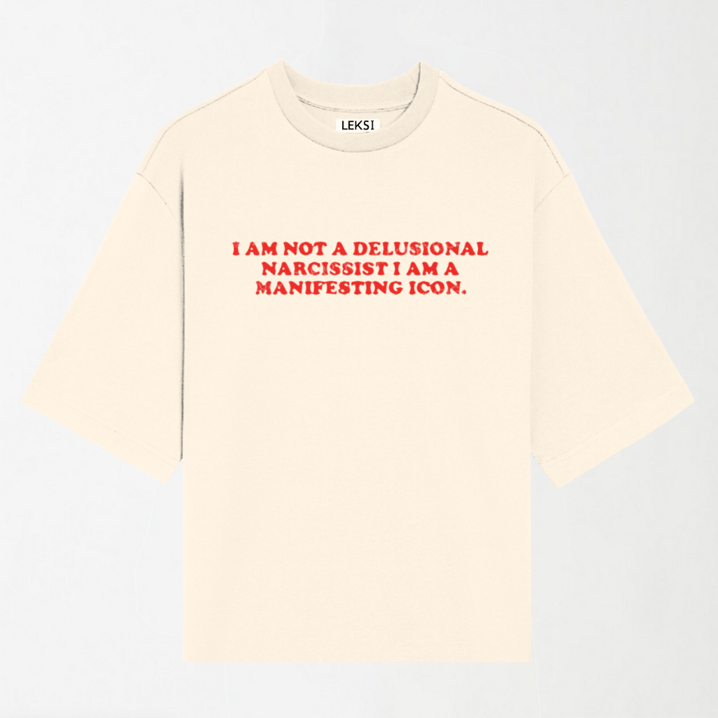 I Am Not A Delusional Narcissist - Round Neck Unisex T Shirt S - Premium Unisex Graphic T-Shirt | LEKSI Pakistan