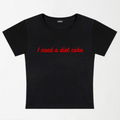 I Need A Diet Coke Y2K Baby Tee XXS - Premium Unisex | LEKSI Pakistan