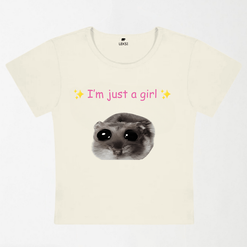 I'm A Girl Y2K Baby Tee XXS - Premium Unisex | LEKSI Pakistan