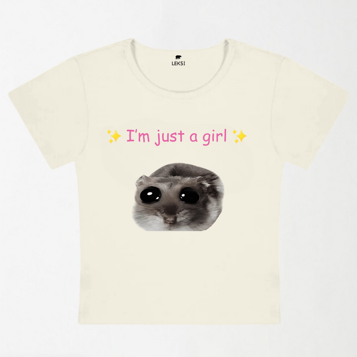 I'm A Girl Y2K Baby Tee XXS - Premium Unisex | LEKSI Pakistan