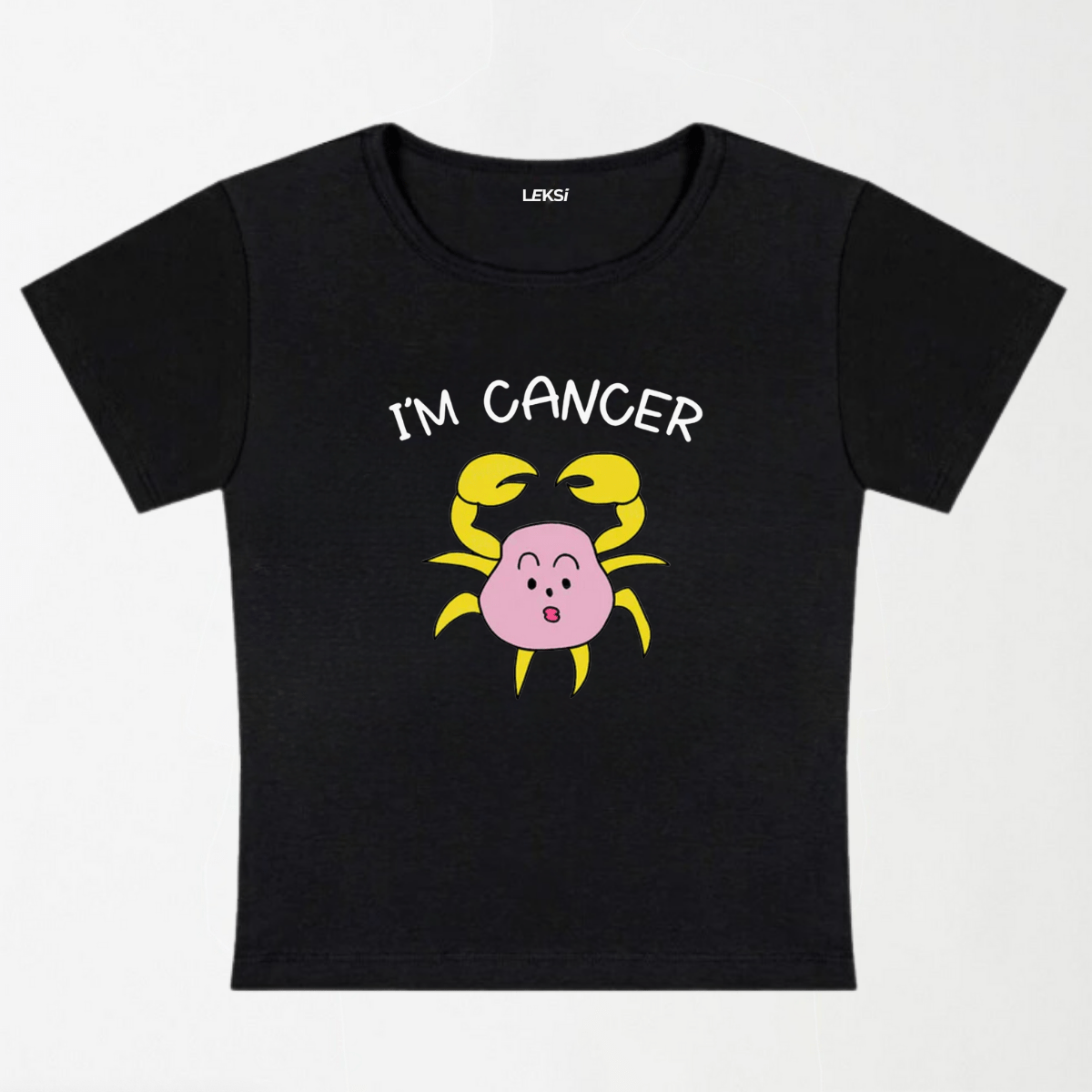 I'M Cancer Y2K Baby Tee XXS - Premium Unisex | LEKSI Pakistan