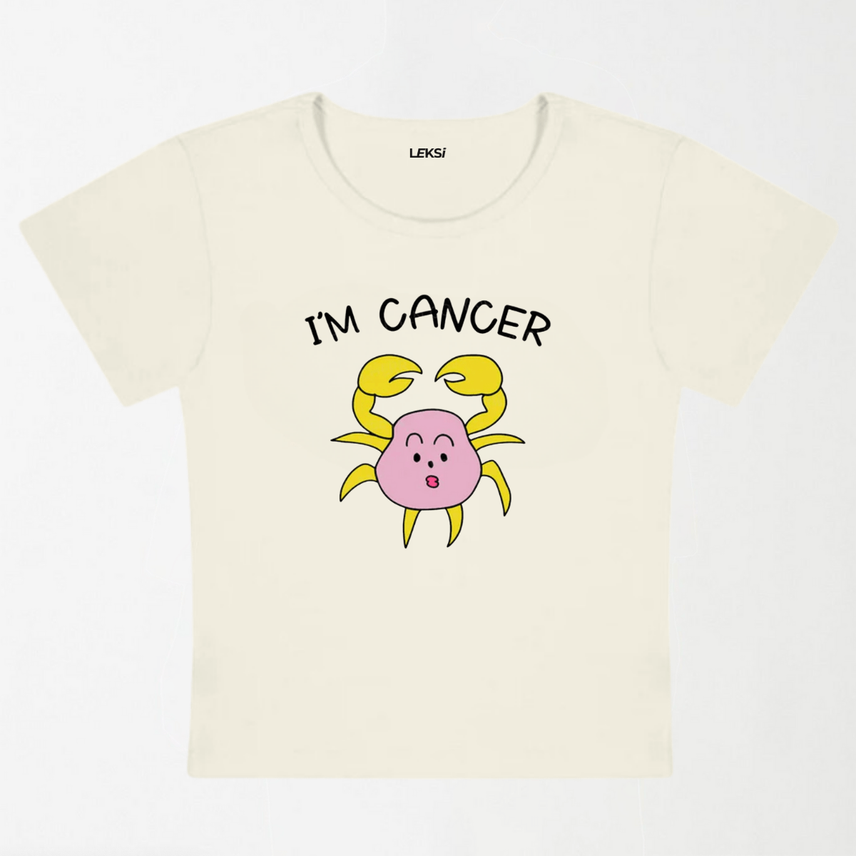I'M Cancer Y2K Baby Tee XXS - Premium Unisex | LEKSI Pakistan