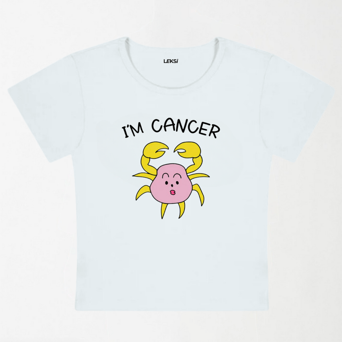 I'M Cancer Y2K Baby Tee XXS - Premium Unisex | LEKSI Pakistan