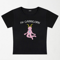 I'M Capricorn Y2K Baby Tee XXS - Premium Unisex | LEKSI Pakistan