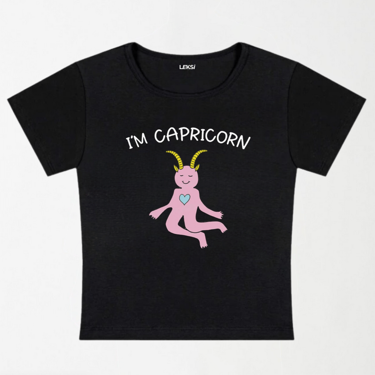 I'M Capricorn Y2K Baby Tee XXS - Premium Unisex | LEKSI Pakistan
