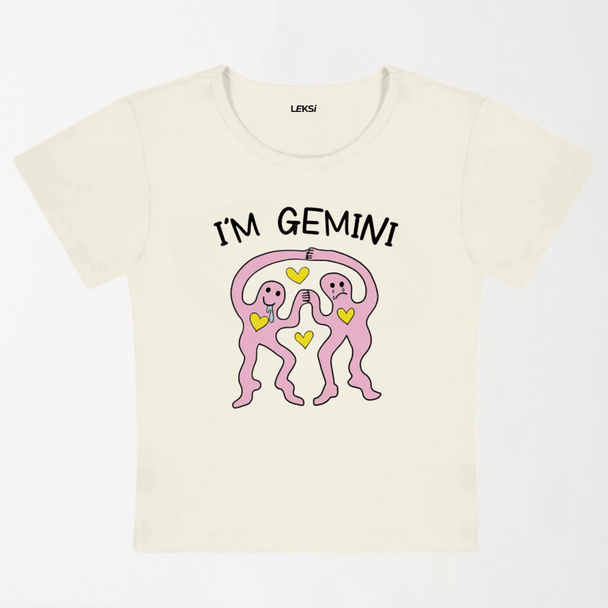 I'M Gemini Y2K Baby Tee XXS - Premium Unisex | LEKSI Pakistan