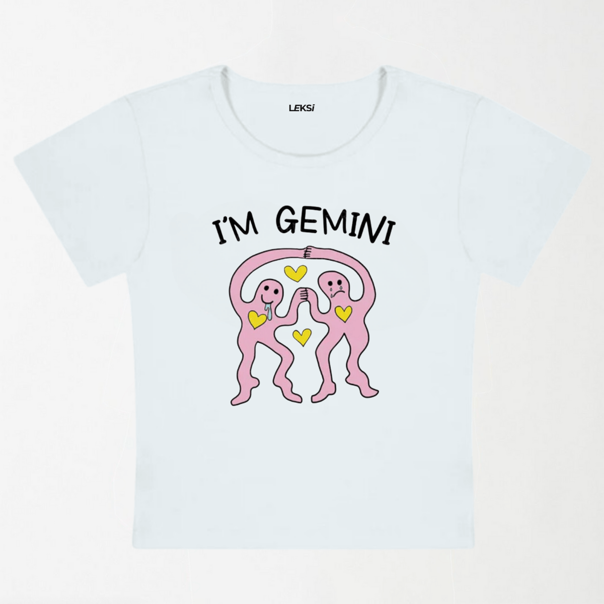 I'M Gemini Y2K Baby Tee XXS - Premium Unisex | LEKSI Pakistan