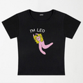 I'M Leo Y2K Baby Tee XXS - Premium Unisex | LEKSI Pakistan