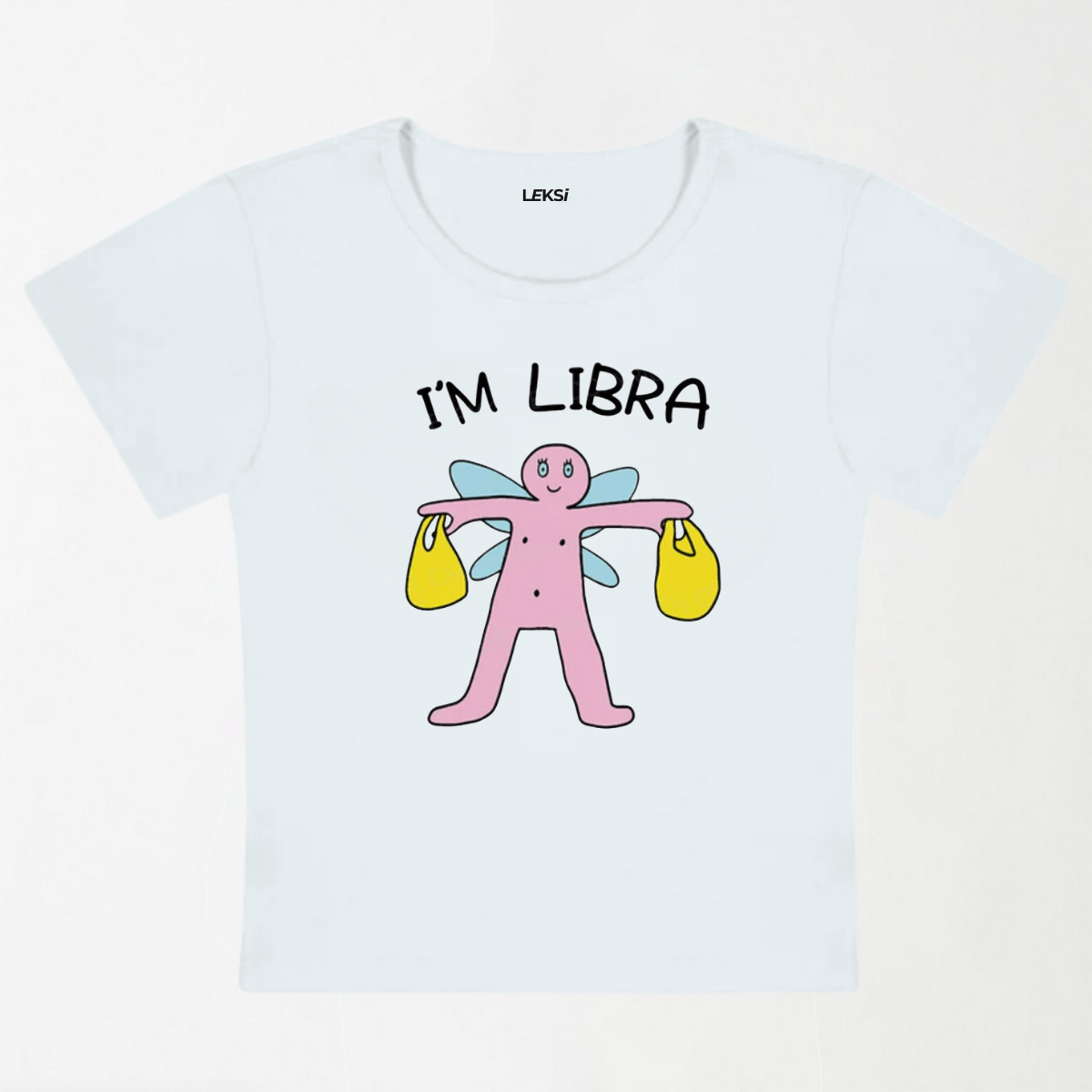 I'M Libra Y2K Baby Tee XXS - Premium Unisex | LEKSI Pakistan