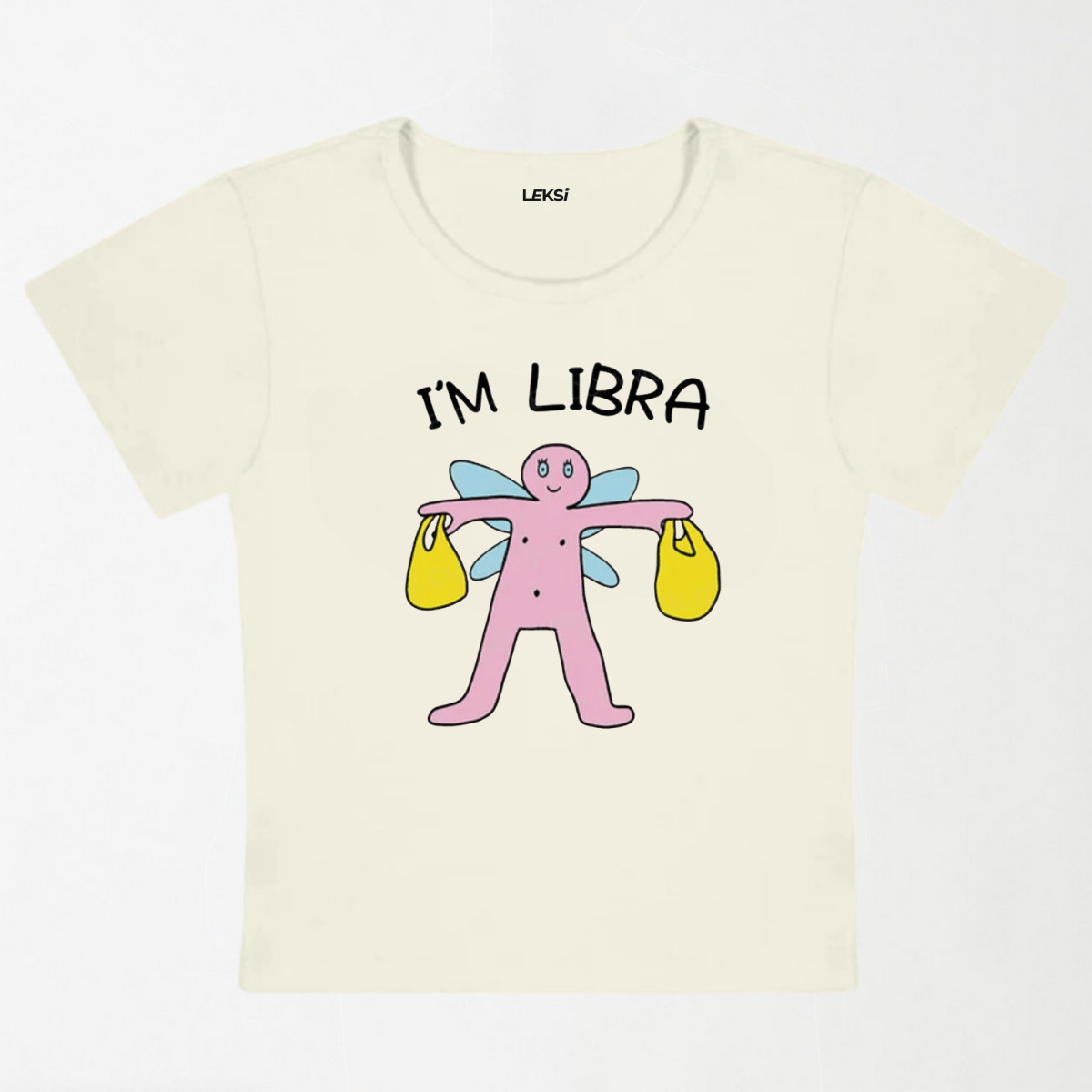 I'M Libra Y2K Baby Tee XXS - Premium Unisex | LEKSI Pakistan