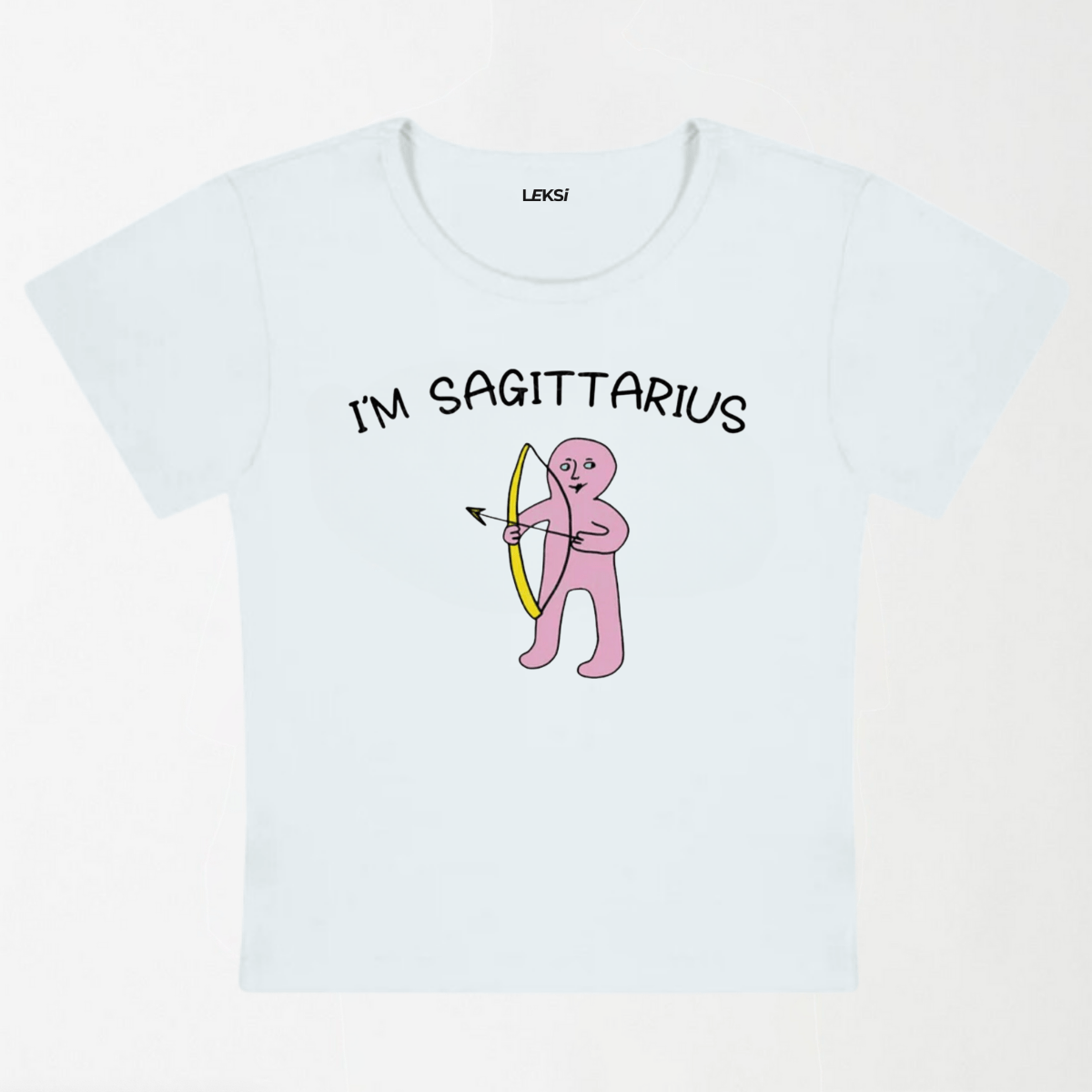 I'M Sagittarius Y2K Baby Tee XXS - Premium Unisex | LEKSI Pakistan