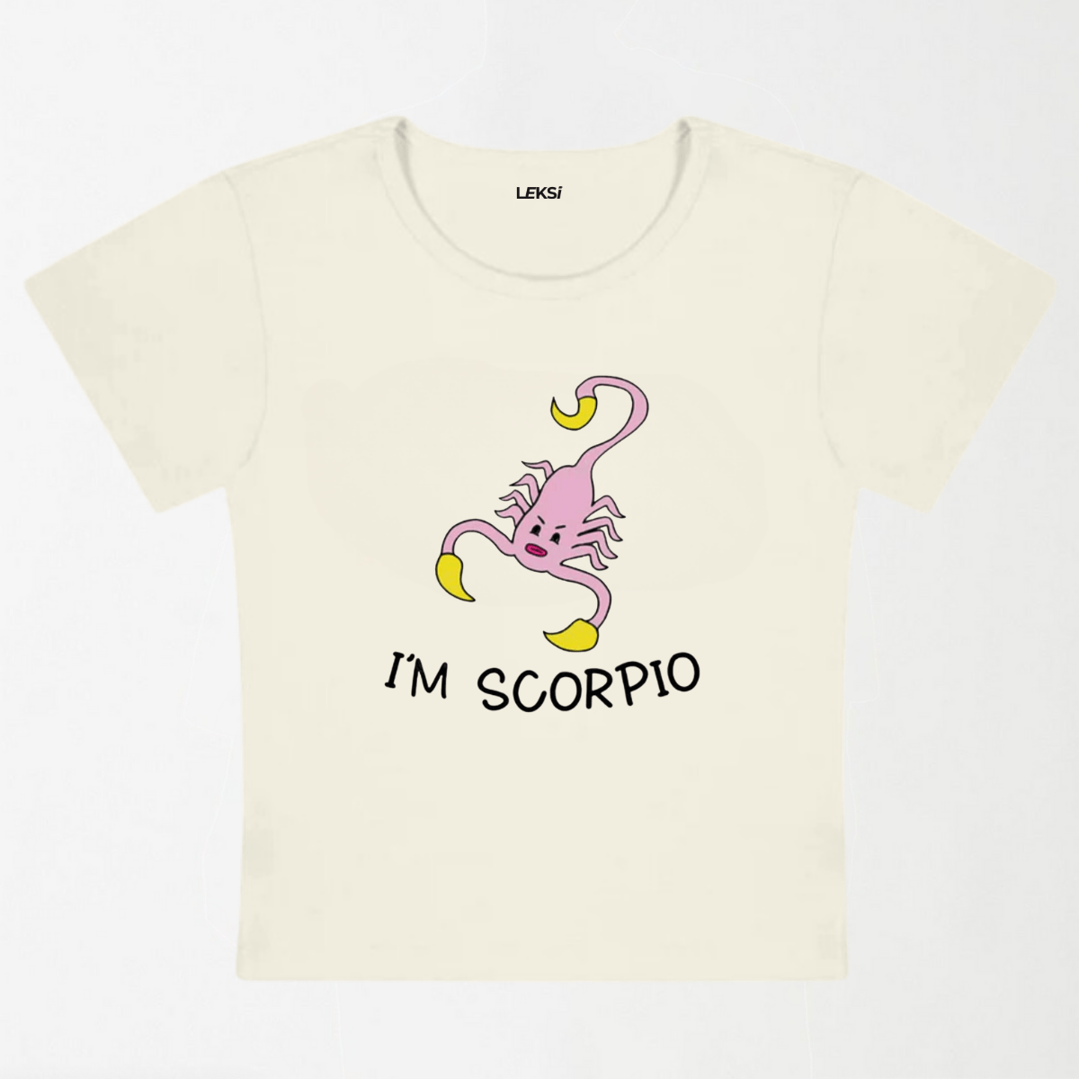 I'M Scorpio Y2K Baby Tee XXS - Premium Unisex | LEKSI Pakistan