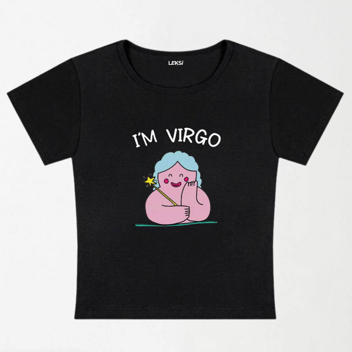I'M Virgo Y2K Baby Tee XXS - Premium Unisex | LEKSI Pakistan