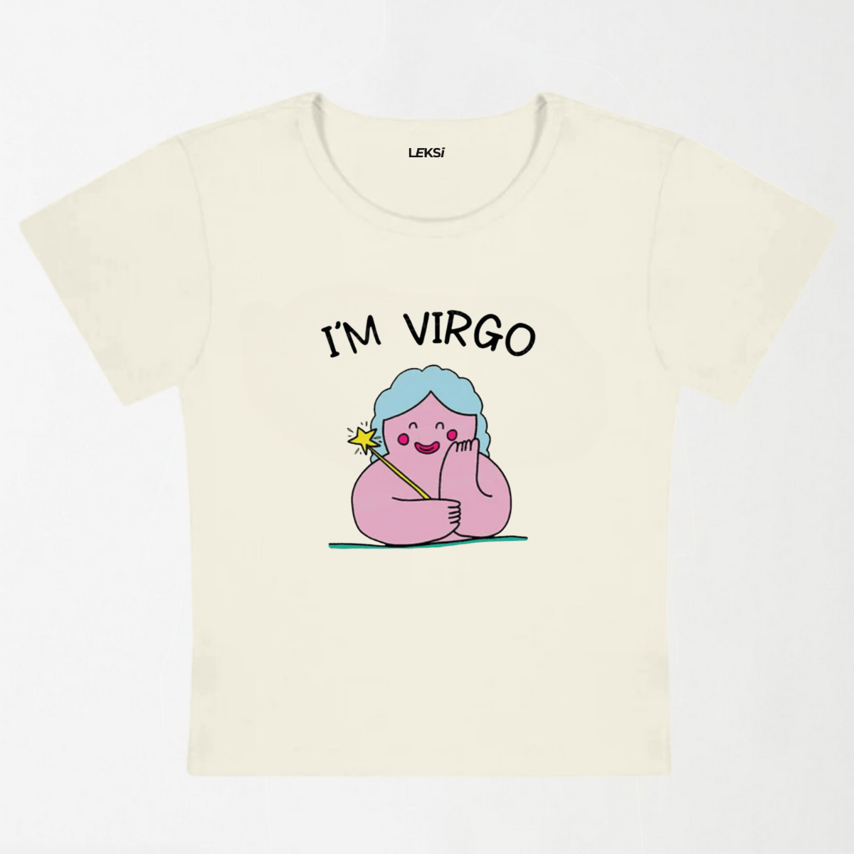 I'M Virgo Y2K Baby Tee XXS - Premium Unisex | LEKSI Pakistan