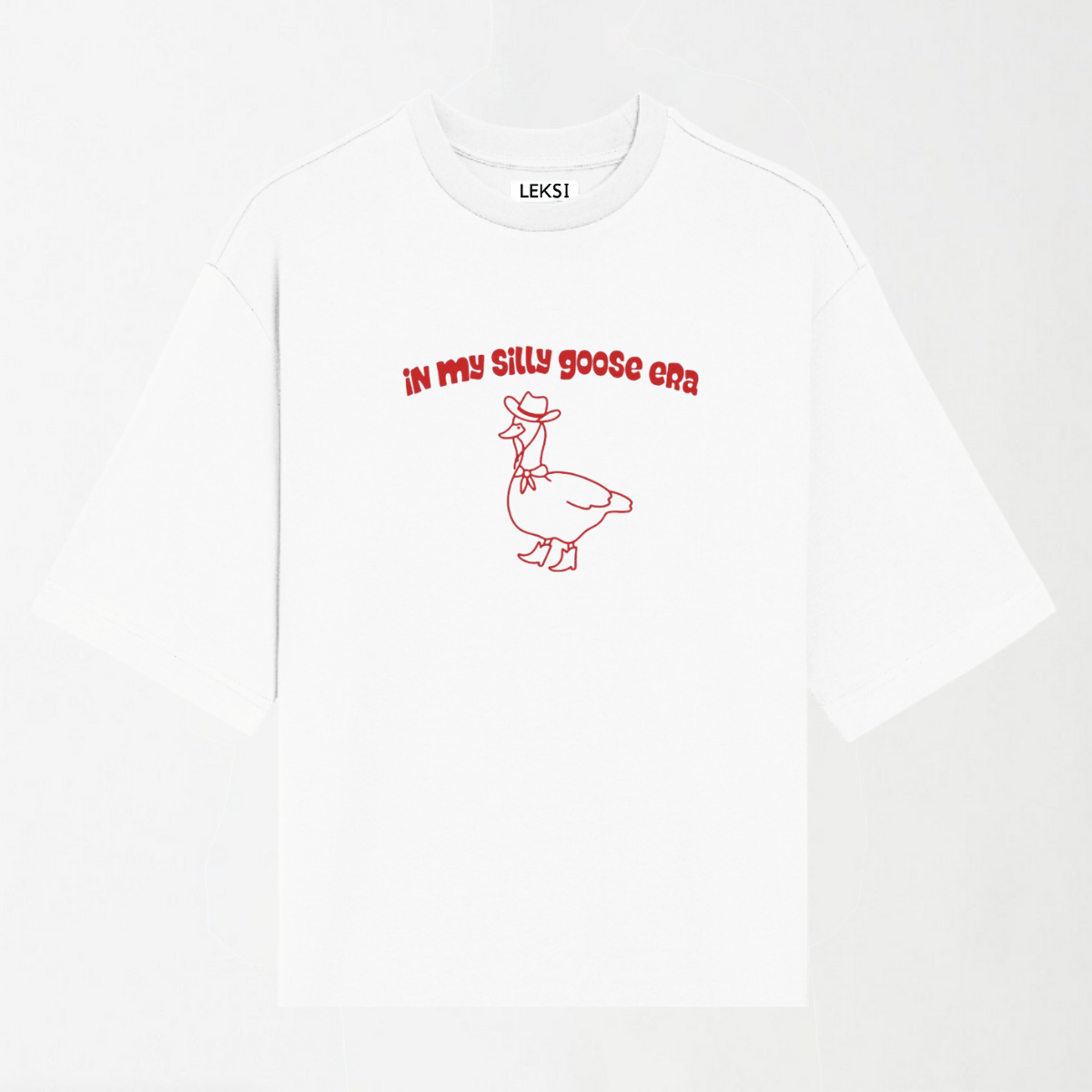 In My Silly Goose Era - Round Neck Unisex T Shirt S - Premium Unisex Graphic T-Shirt | LEKSI Pakistan