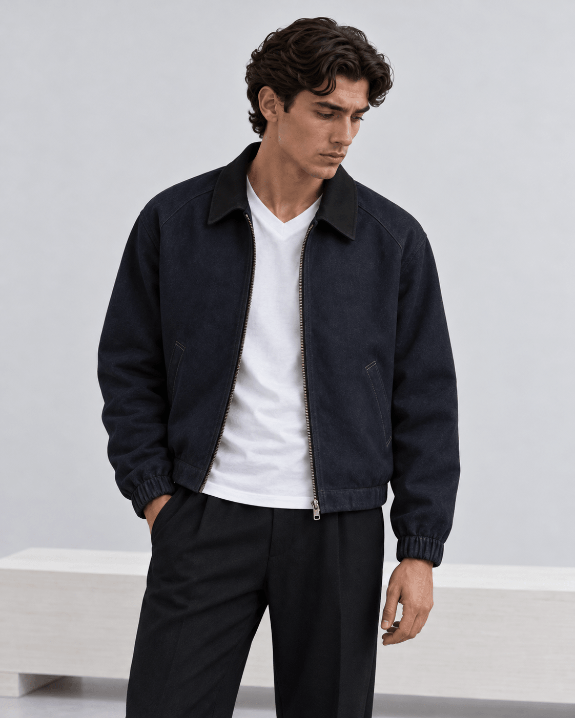 Ink Line Jacket S - Premium Unisex | LEKSI Pakistan