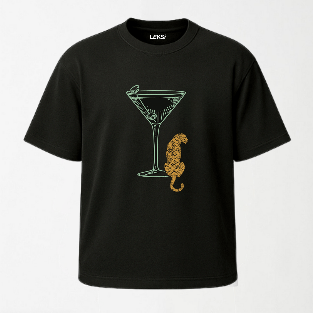 Into The Jungle - Round Neck Unisex T Shirt S - Premium Unisex Graphic T-Shirt | LEKSI Pakistan