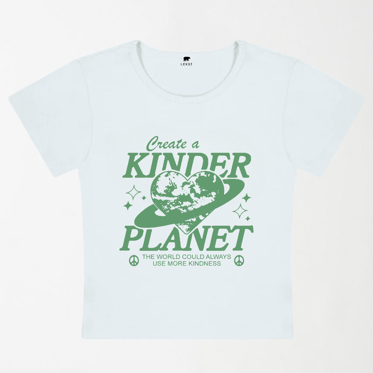 Kinder Planet Y2K Baby Tee XXS - Premium Unisex | LEKSI Pakistan
