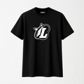 L Logo - Round Neck Unisex T Shirt S - Premium Unisex Graphic T-Shirt | LEKSI Pakistan
