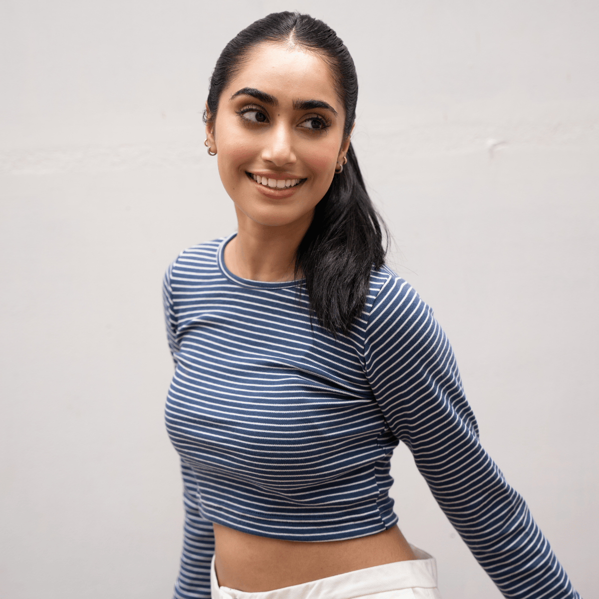 LEKSI Renewal Remnants Striped Long Sleeve Baby Tee XXS - Premium Unisex | LEKSI Pakistan