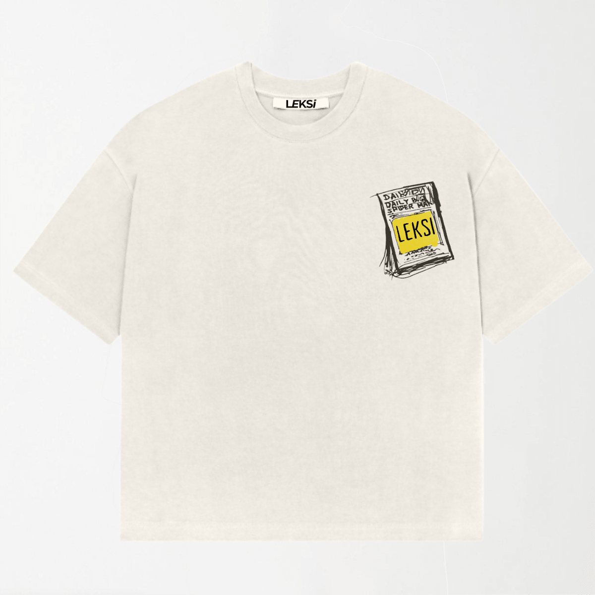 LEKSI Web Slinger 🕷️ Oversized Tee XS - Premium Unisex Graphic T-Shirt | LEKSI Pakistan