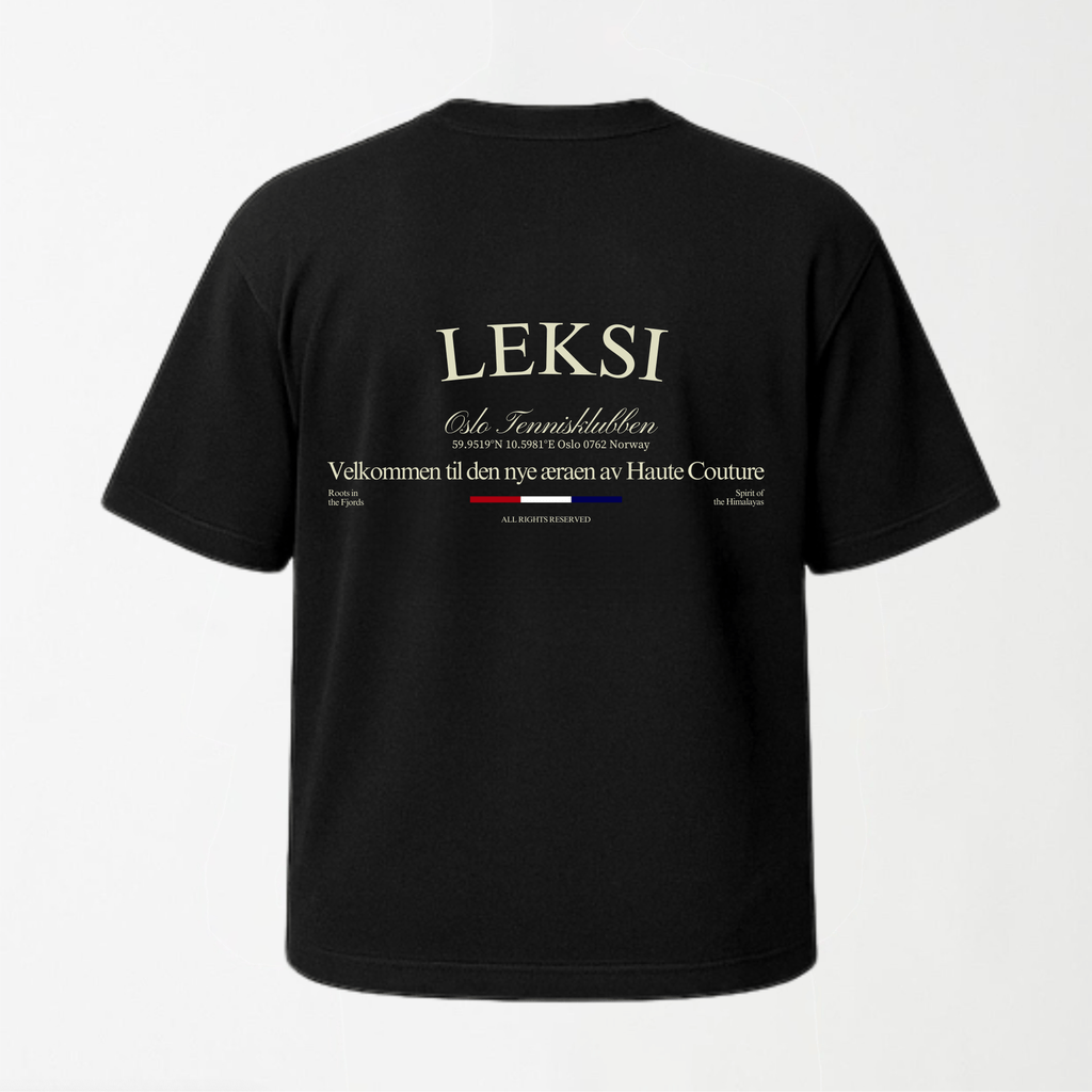 LEKSI's Padel Club Signature Oversized T-Shirt - Unisex XS - Premium Unisex | LEKSI Pakistan