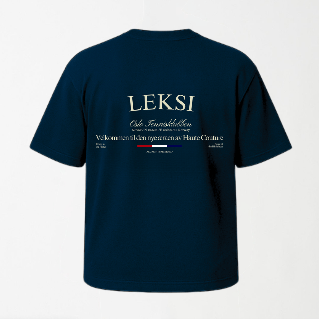LEKSI's Padel Club Signature Oversized T-Shirt - Unisex XS - Premium Unisex | LEKSI Pakistan