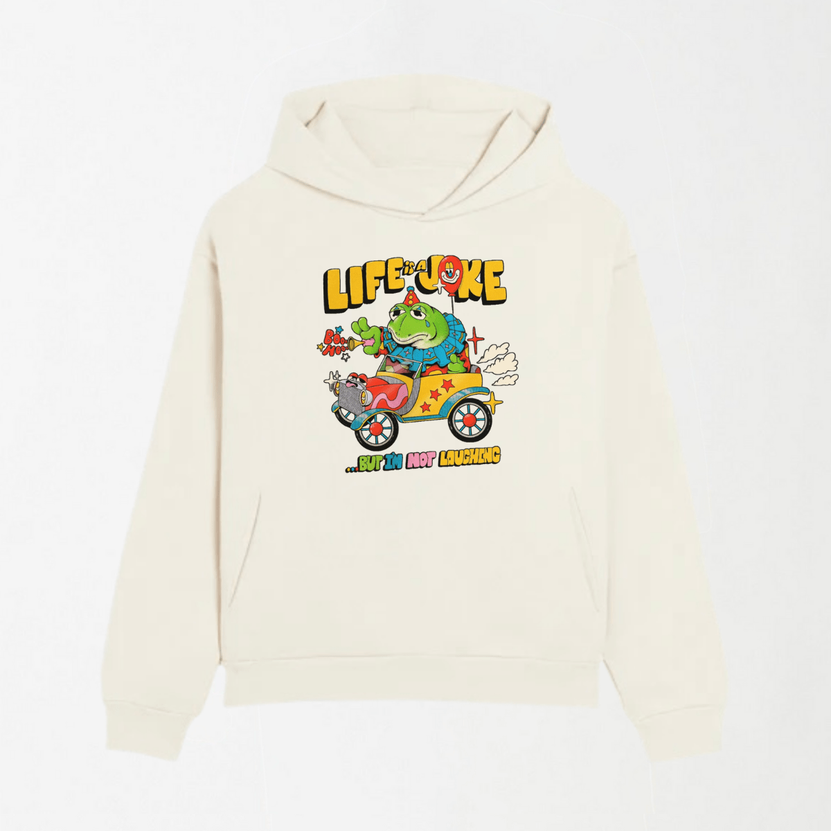 Life is a Joke - Graphic Hoodie S - Premium Unisex | LEKSI Pakistan