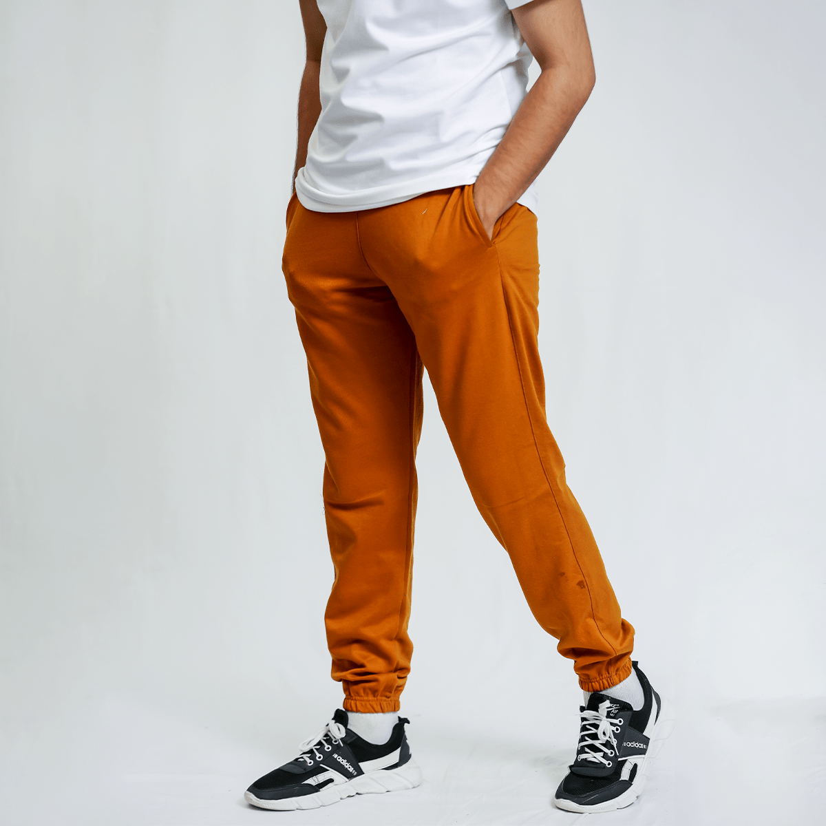 Light Brown Unisex Fleece Sweatpants (Winter - Friendly) XS - Premium Unisex Sweatpants | LEKSI Pakistan