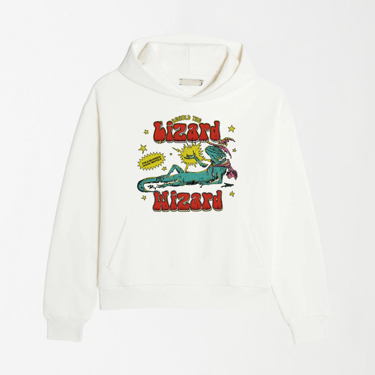 Lizard Wizard - Graphic Hoodie S - Premium Unisex | LEKSI Pakistan