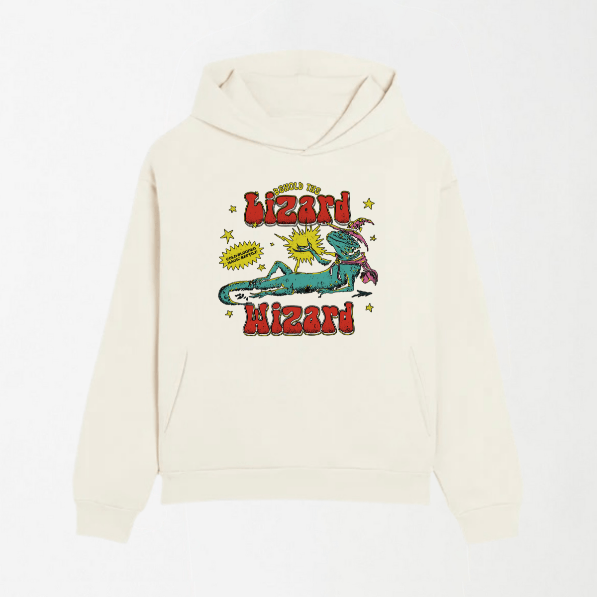 Lizard Wizard - Graphic Hoodie S - Premium Unisex | LEKSI Pakistan