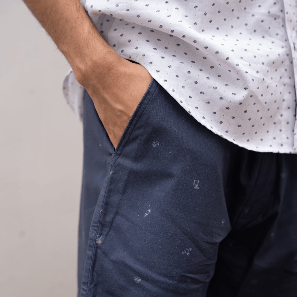 Lost in Space - Cotton Men's Shorts XS - Premium Unisex Men's Shorts | LEKSI Pakistan