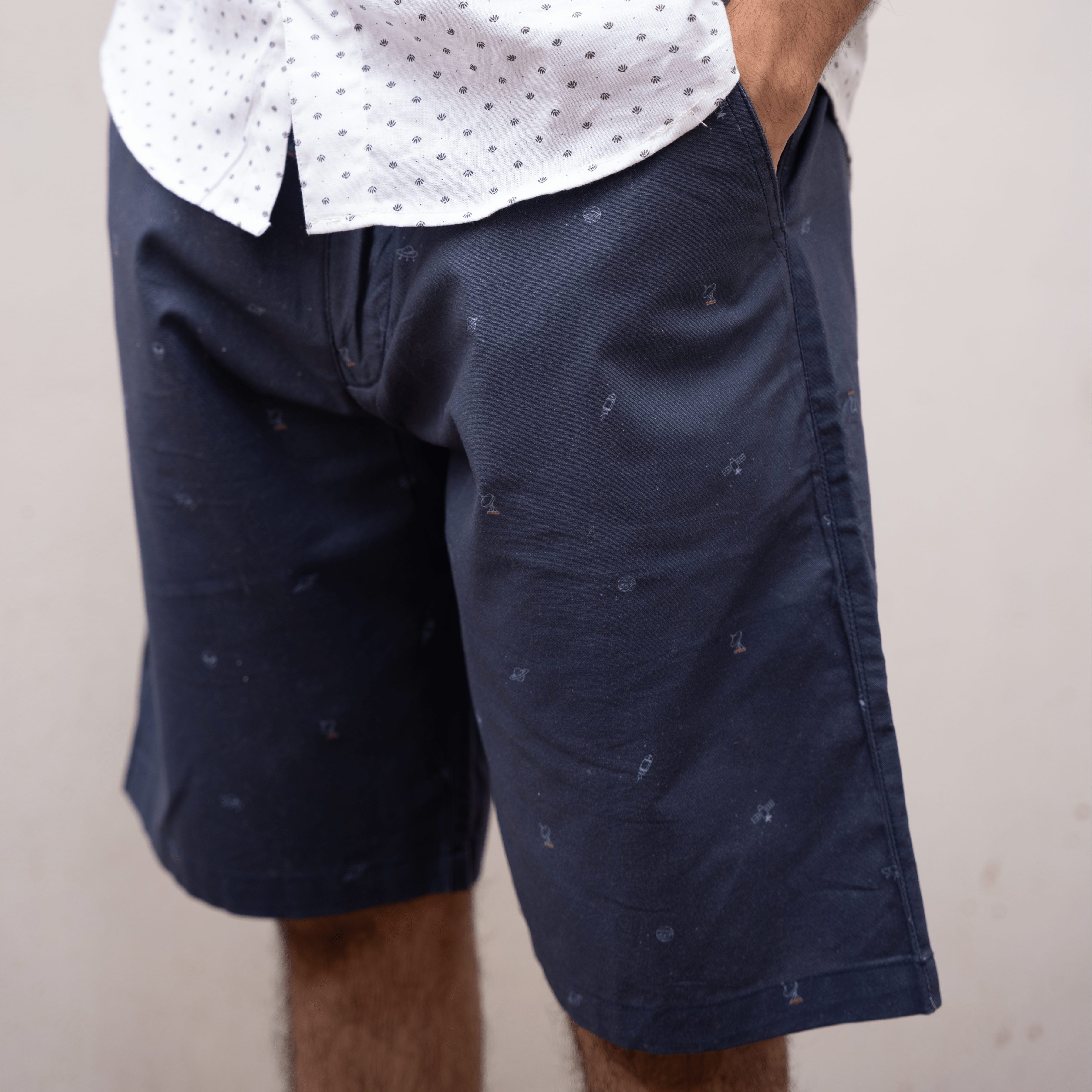 Lost in Space - Cotton Men's Shorts XS - Premium Unisex Men's Shorts | LEKSI Pakistan