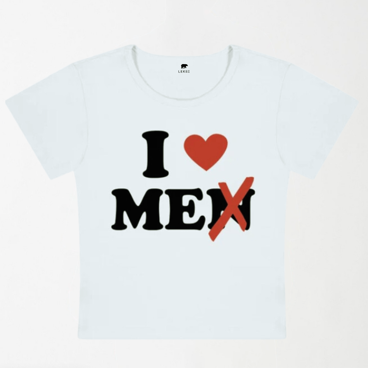 Love Me Not Men Y2K Baby Tee XXS - Premium Unisex | LEKSI Pakistan