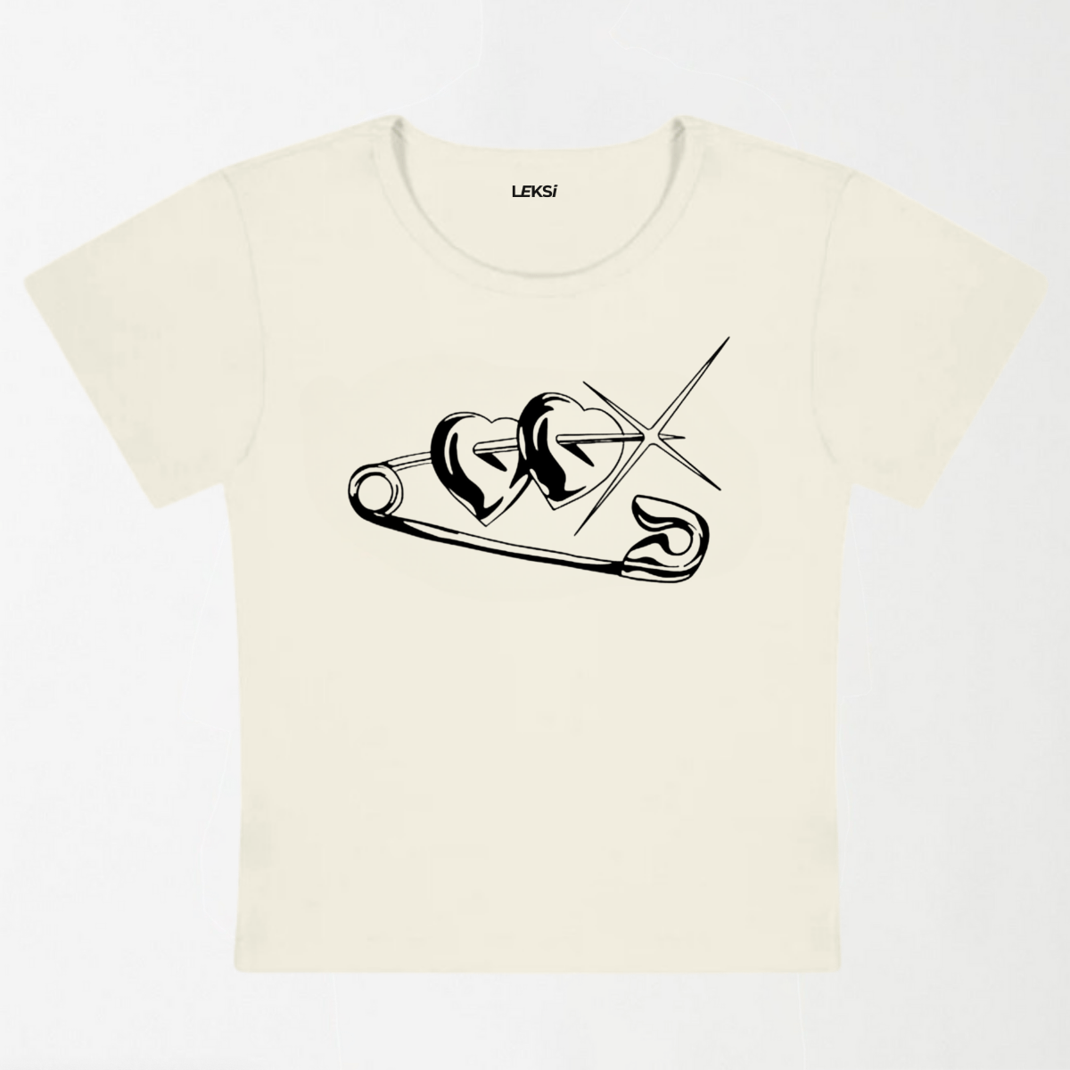 Love Pin Y2K Baby Tee XXS - Premium Unisex | LEKSI Pakistan