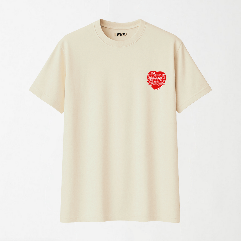 Lovers Club - Round Neck Unisex T Shirt S - Premium Unisex Graphic T-Shirt | LEKSI Pakistan