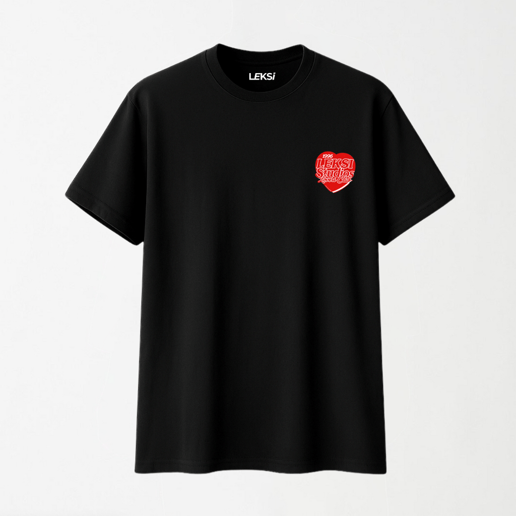 Lovers Club - Round Neck Unisex T Shirt S - Premium Unisex Graphic T-Shirt | LEKSI Pakistan